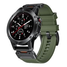 A-One Brand - Garmin Fenix 8 (47mm) Armband Silikon - Grön