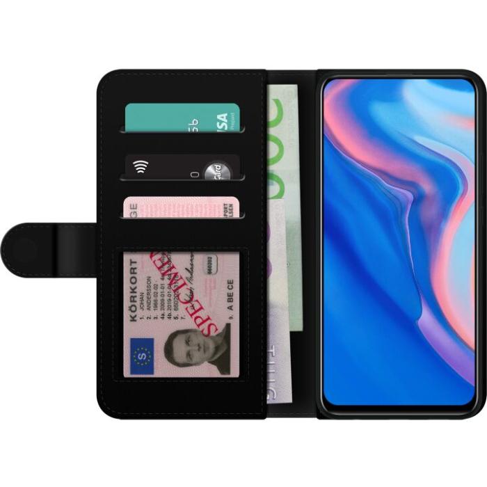 iSecrets - Plånboksfodral till Huawei P Smart Z med Blommor och fjärillar
