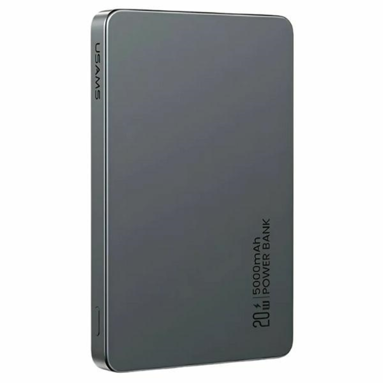 USAMS Trådlös Powerbank 5000mAh 20W CY Series - Tarnish