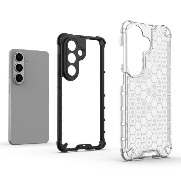 OEM - Samsung Galaxy S26/S26 Pro Skal Plast Honeycomb - Grön