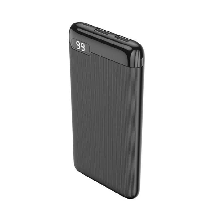 Setty - Setty Powerbank 10000 mAh LCD SPBL-10 - Svart