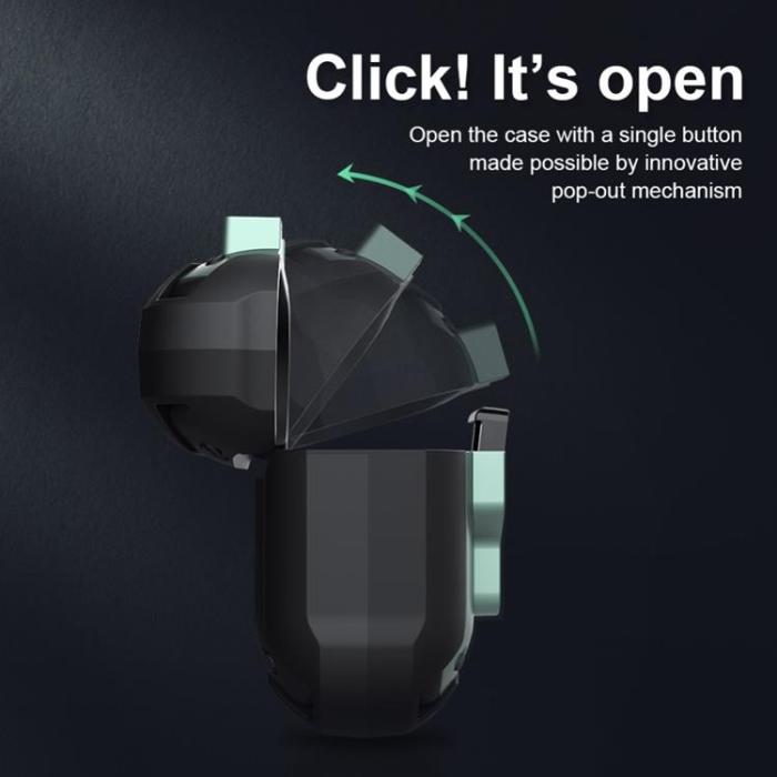 Nillkin - Nillkin Mecha Armor Skal Airpods 3 - Svart