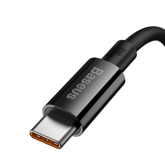 BASEUS - Baseus USB-C till USB-A kabel 100W 1m Superior Series - Svart