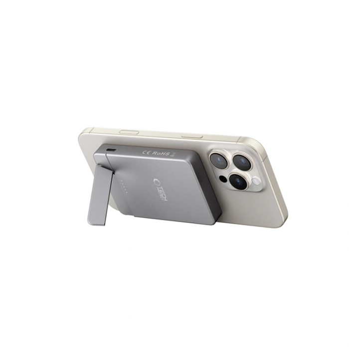 Tech-Protect - Tech-Protect Magsafe Powerbank 10000mAh PB15 LifeMag - Grå