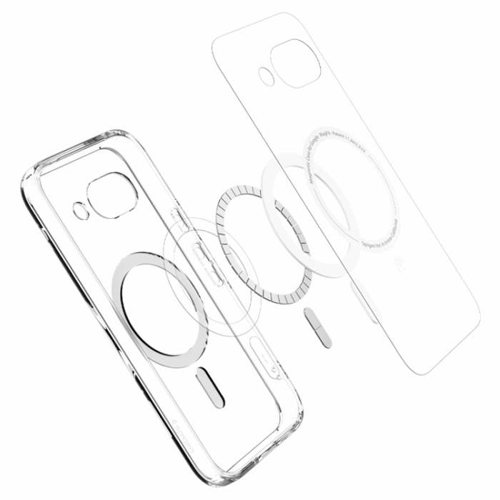 Spigen - Spigen Google Pixel 9a Mobilskal Magsafe Ultra Hybrid - Clear