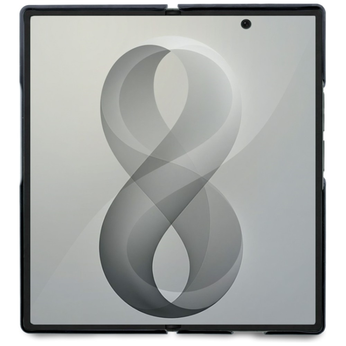 Guess - Guess Mobilskal För Galaxy Z Fold 8 Ultra MagSafe Ring Stand Grained Classic
