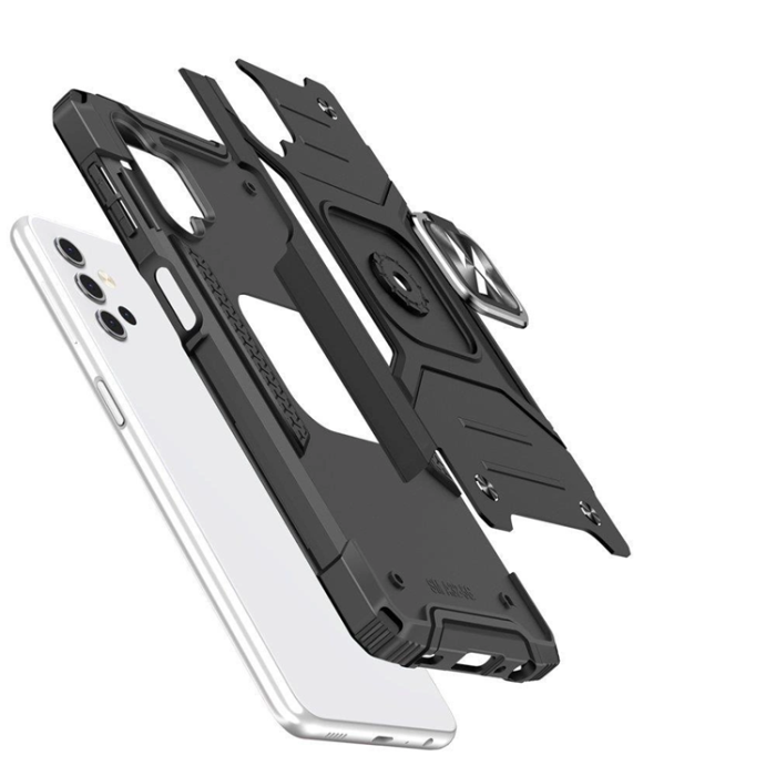 Wozinsky - Wozinsky Galaxy A53 5G Mobilskal Ring Armor - Svart