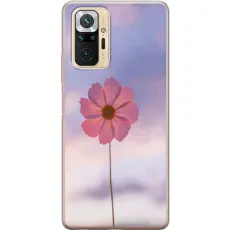 Gustaf - Mobilskal till Xiaomi Redmi Note 10 Pro med Rosa blomma