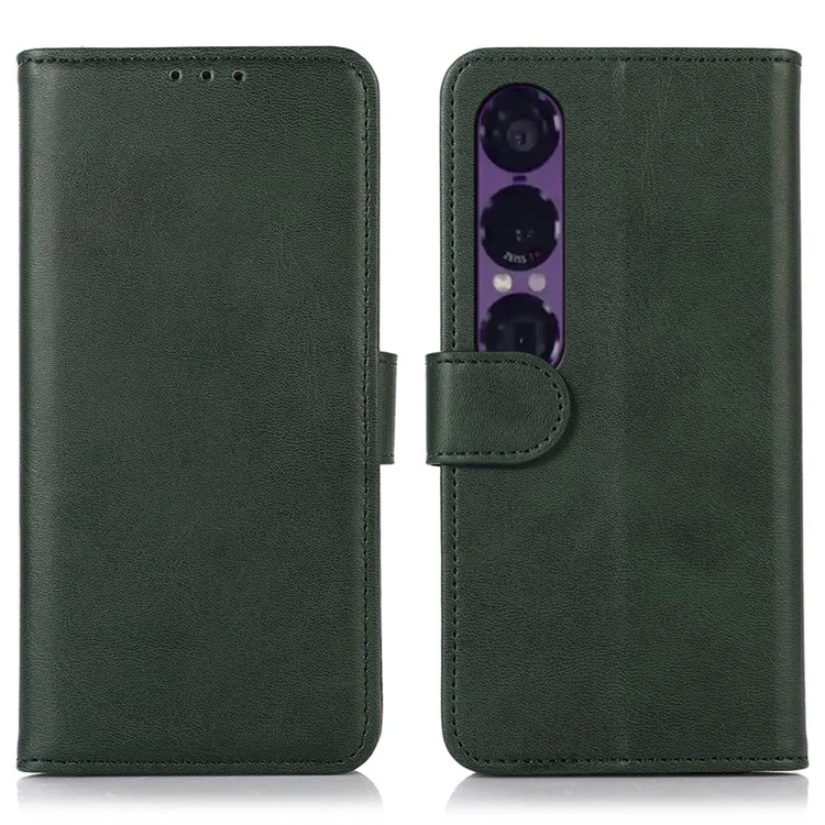 Sony Xperia 1 VII Plånboksfodral Cowhide Texture Läder | 2353 | AlltMobil