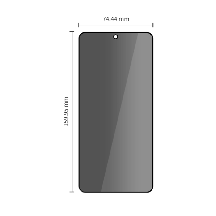 Tech-Protect - [2-Pack] Tech-Protect Härdat Glas Skärmskydd Galaxy S26 Ultra Privacy Spy