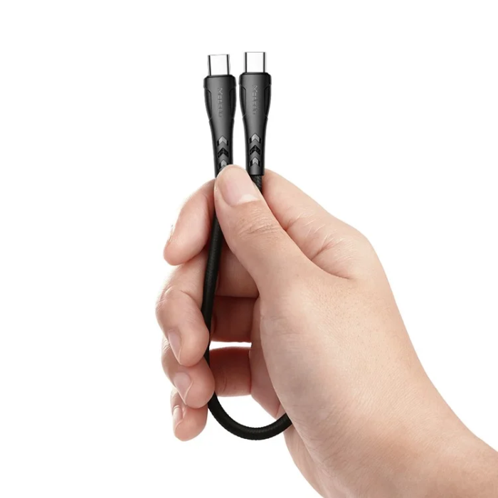MCDODO - MCDODO USB-C - USB-C Kabel 0.2M Fast - Svart