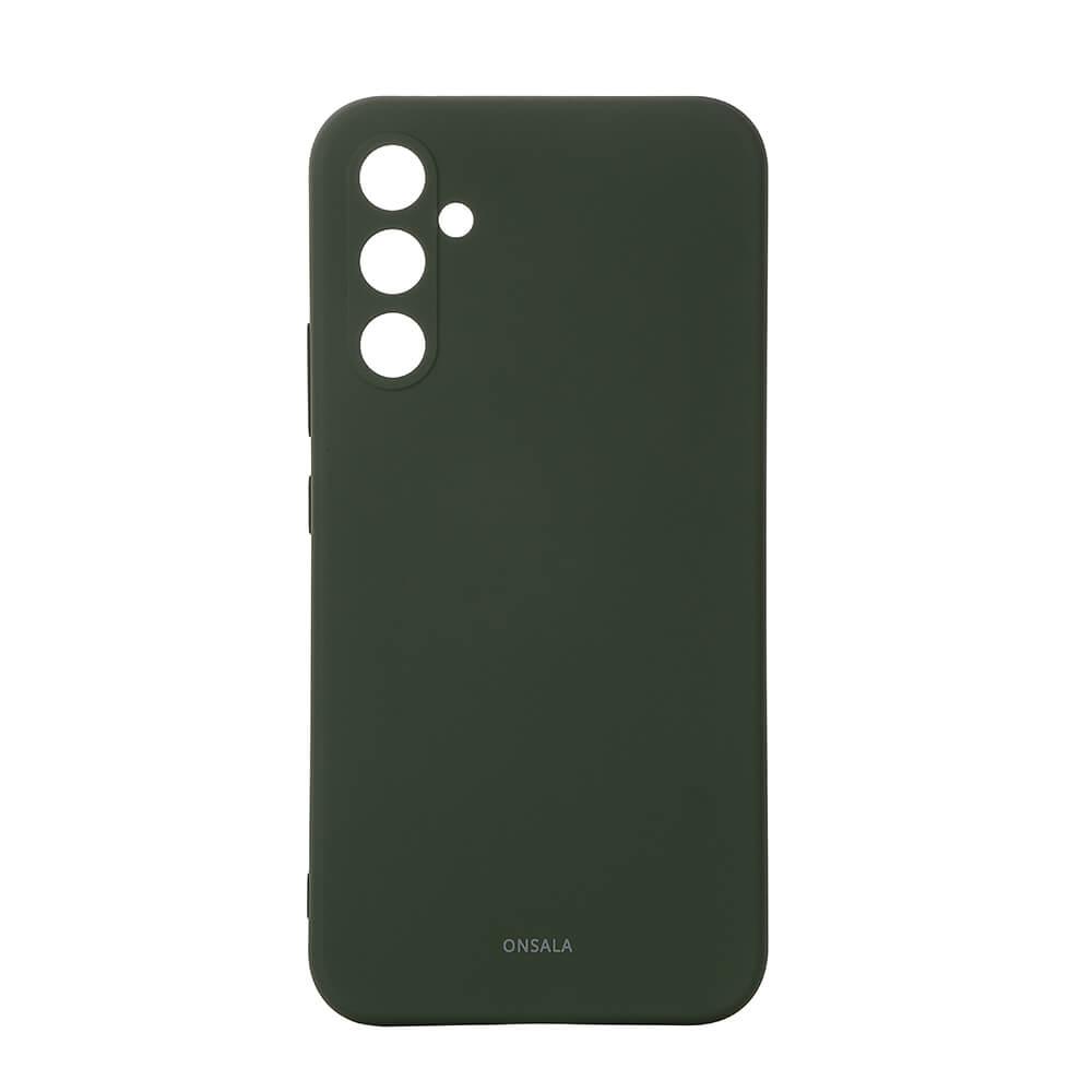 ONSALA Galaxy A34 5G Skal Silikon - Grön | 2353 | AlltMobil