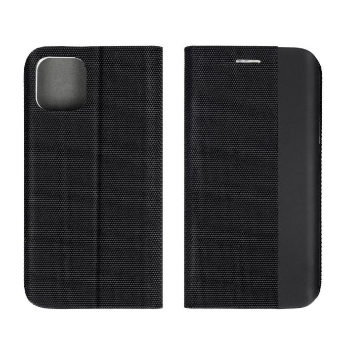 OEM - Galaxy A10 Plånboksfodral Sensitive Nylon - Svart