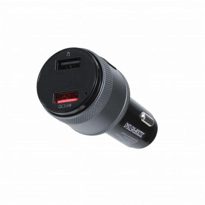 OEM - FM-Sändare MP3 z Bluetooth 5.0 + + 2xUSB A QC3.0 ART FM-57