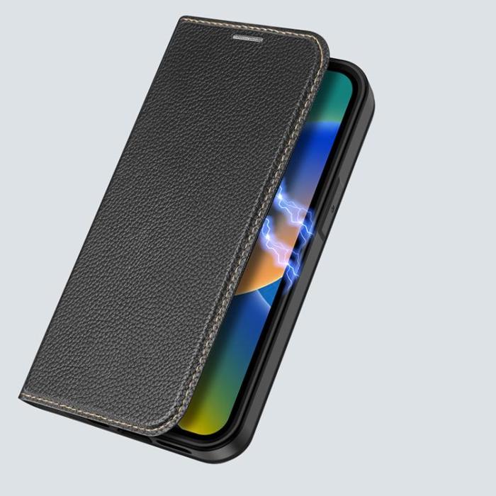 Dux Ducis - Dux Ducis iPhone 14 Plus Plånboksfodral Skin X2 - Svart