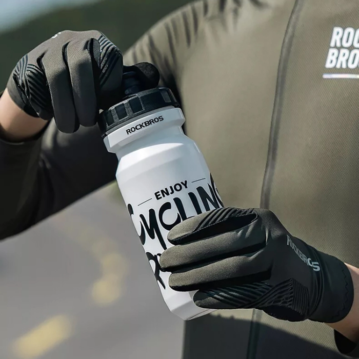 Rockbros - Rockbros Cykling Handskar L Shock-Absorbing - Svart/Grön