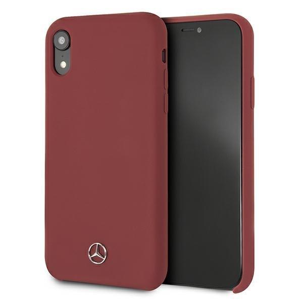 Mercedes Silicone Line Skal iPhone XR - Röd | 2353 | AlltMobil
