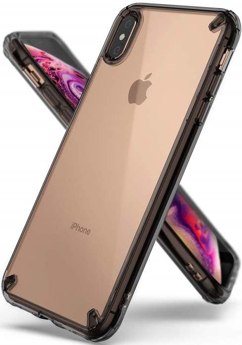 Ringke Fusion Shock Absorption Skal till iPhone XS Max - Grå | 2353 | AlltMobil