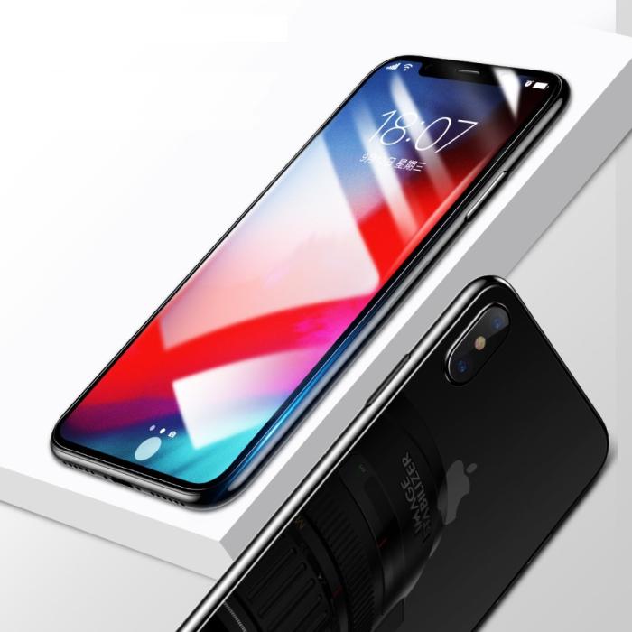 BASEUS - Baseus Härdat Glas Skärmskydd till iPhone XS MAX (Front + Back)