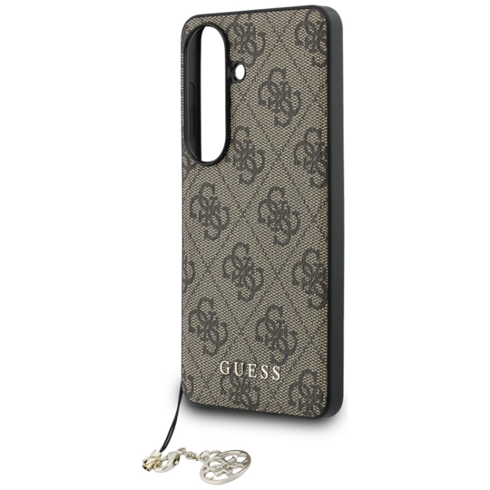 Guess - Guess Mobilskal För Galaxy S26 MagSafe 4G Classic Logo Charm - Brun