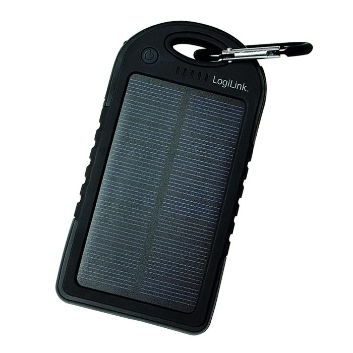 UTGATT5 - LogiLink Solcells-PowerBank 5000mAh