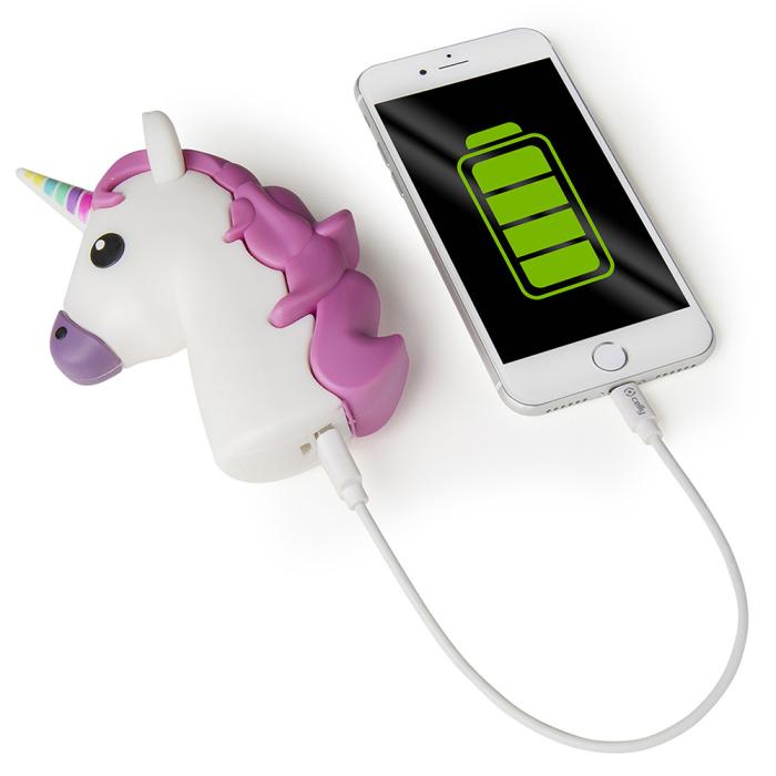 UTGATT4 - Celly PowerBank 2200 Emoji Unicorn
