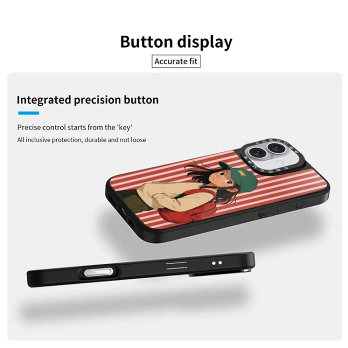 A-One Brand - iPhone 16 Plus Mobilskal MagSafe Aluminium Silikon