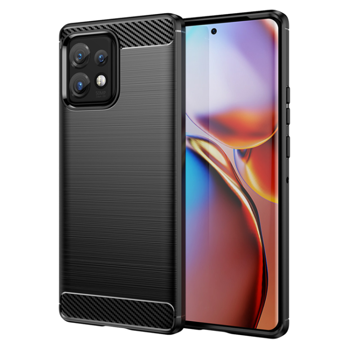 OEM - Motorola Edge Plus (2023)/Moto X40/X40 Pro Mobilskal Carbon