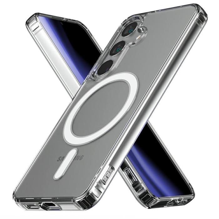 Mercury - Mercury Mobilskal till Galaxy S25 MagSafe MagSafe Jelhard - Transparent