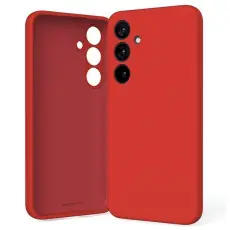 Mercury - Mercury Mobilskal till Galaxy S24 Plus Silikon - R&ouml;d