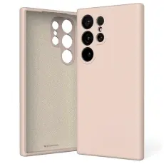 Mercury - Mercury Mobilskal till Galaxy S24 Ultra Silikon - Rosa Sand