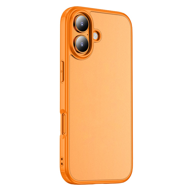 iPhone 17 Mobilskal Airbag Anti Drop TPU Matte - Orange | 2353 | AlltMobil