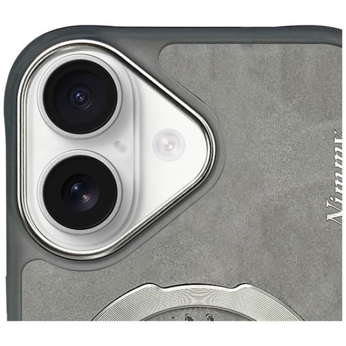NIMMY - Nimmy iPhone 16 Mobilskal MagSafe Dragon - Grå