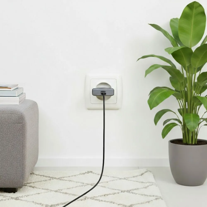 Forcell - Forcell Snabbladdare USB C 35W GaN III PD 3A F-Energy - Svart