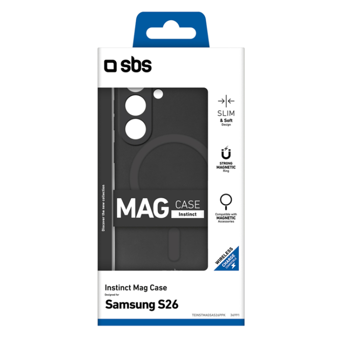 SBS - SBS Mobilskal För Galaxy S26 MagSafe Instinct Mag - Svart