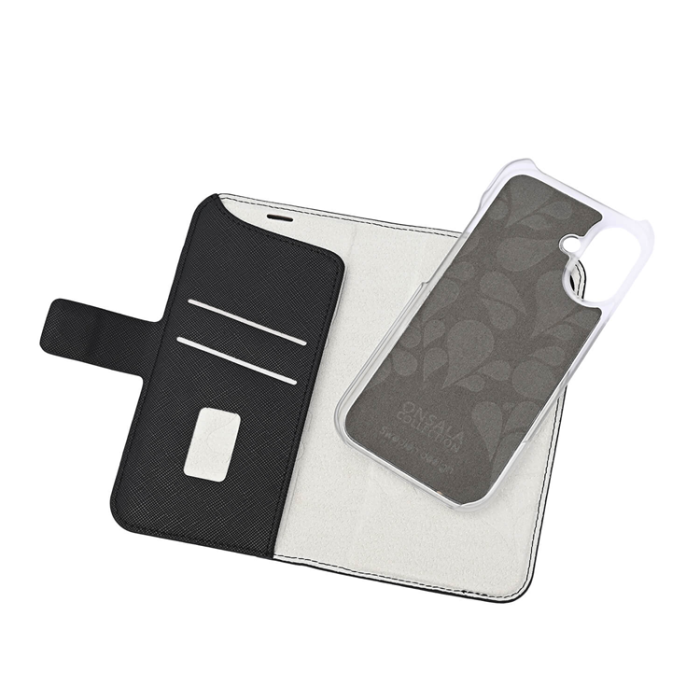 Onsala - Onsala iPhone 16 Plånboksfodral MagSafe Eco - Svart