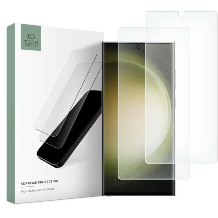 Tech-Protect - Tech-Protect Galaxy S23 Ultra Skärmskydd Hydrogel Supreme Flex