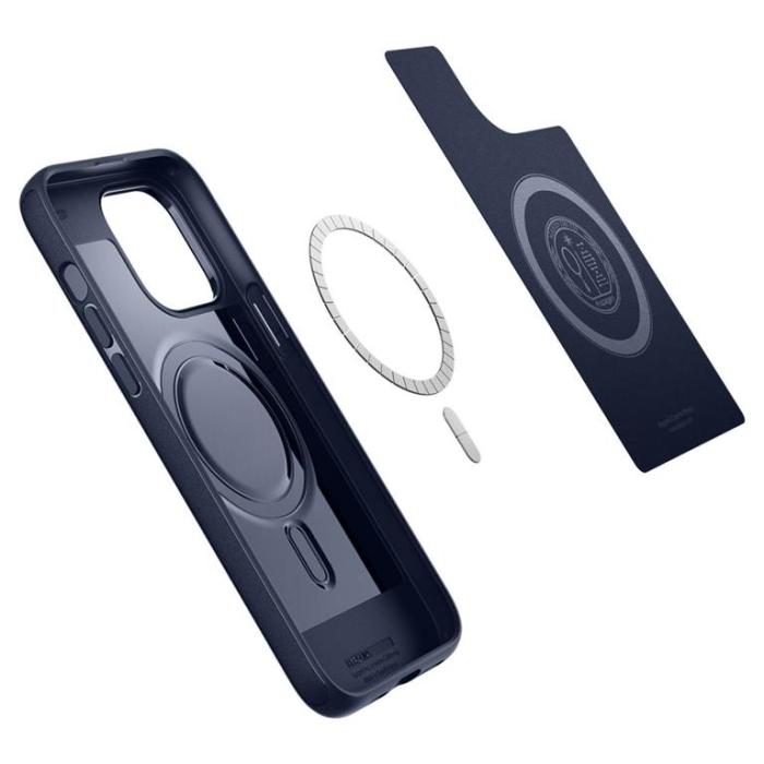 UTGATT - Spigen iPhone 14 Pro Max Skal Mag Armor - Marinblå