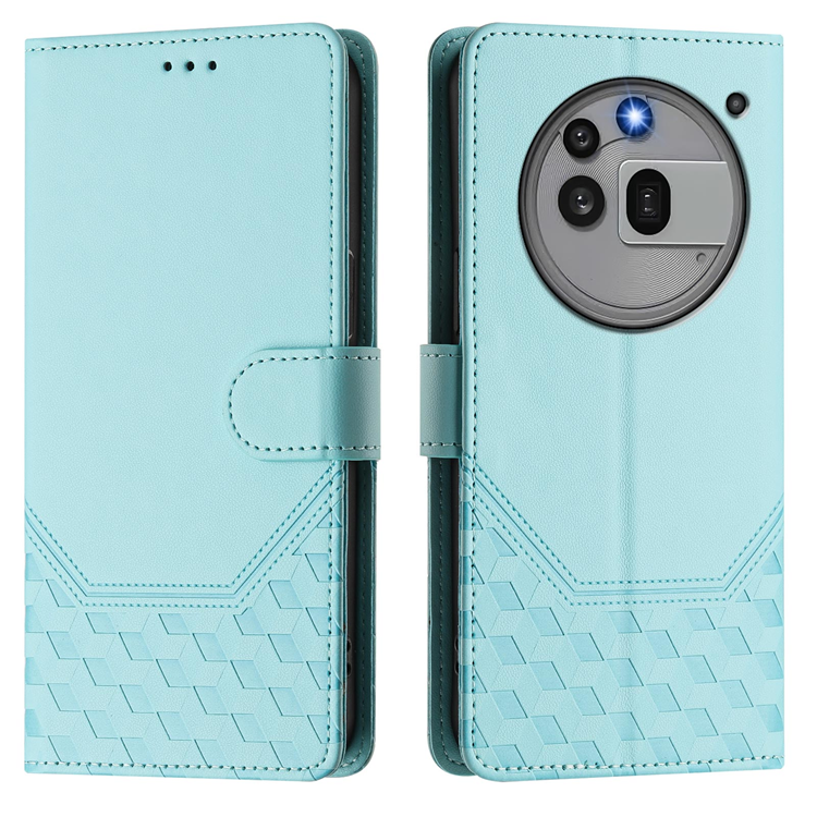 Nothing Phone (3a) Pro Plånboksfodral Imprinted Honeycomb RFID | 2353 | AlltMobil