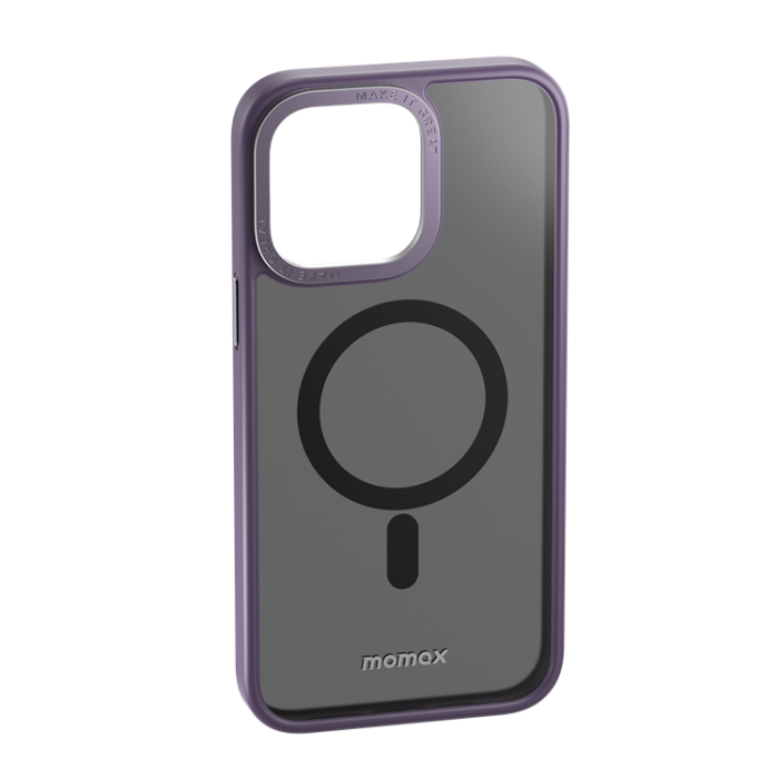 MOMAX - MOMAX iPhone 14 Pro Max Skal Magsafe - Lila