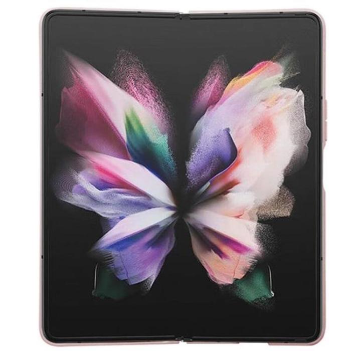 UTGATT1 - Guess Galaxy Z Fold 5 Mobilskal 4G Triangle Strass - Rosa