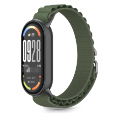 Tech-Protect - Tech-Protect Xiaomi Smart Band 8/9/10/NFC Armband Nylon Pro - Gr&ouml;n