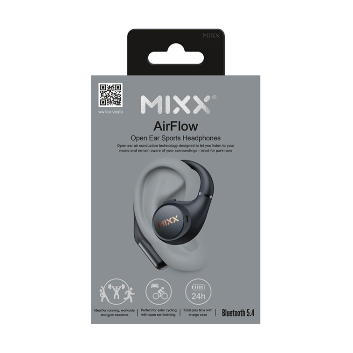 MIXX - Mixx OWS In-Ear Hörlurar Airflow Öronkrok Sport