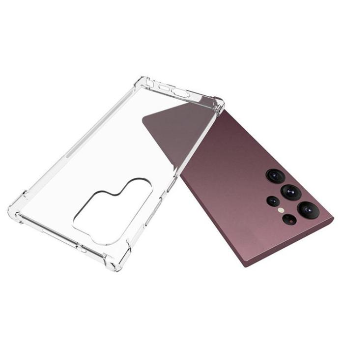 A-One Brand - Galaxy S23 Ultra Skal Anti-Shock Soft TPU - Clear