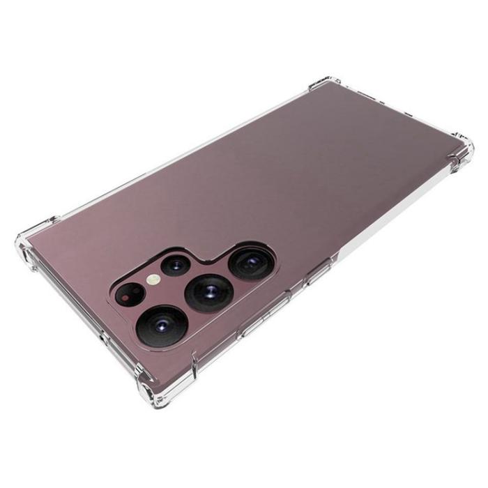 A-One Brand - Galaxy S23 Ultra Skal Anti-Shock Soft TPU - Clear