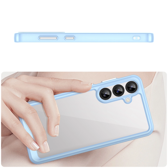 OEM - Galaxy A36 Mobilskal Outer Space - Blå