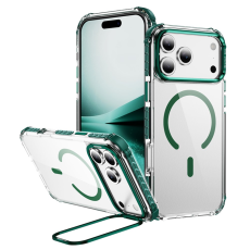 A-One Brand - iPhone 17 Pro Max Mobilskal MagSafe Kickstand - Grön