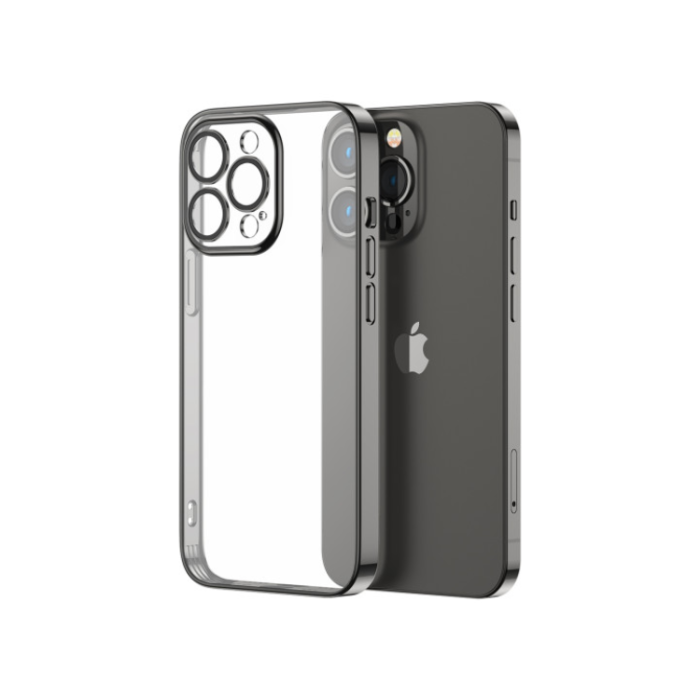 Joyroom - Joyroom iPhone 14 Skal 14Q Med Metallram - Svart