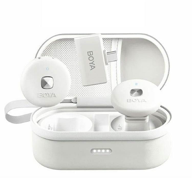 BOYA Sändare Knappformad Trådlös Lavalier Mikrofon Omic-U 2 - Vit (Vit) | 249 | AlltMobil