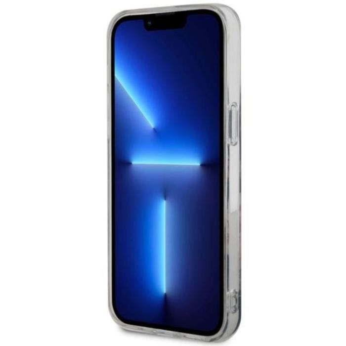 Guess - Guess iPhone 14 Pro Max Mobilskal MagSafe Flower - Svart